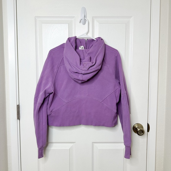 Lululemon Scuba Oversized Half-Zip Hoodie - Wisteria Purple - XS/S - Picture 4 of 5